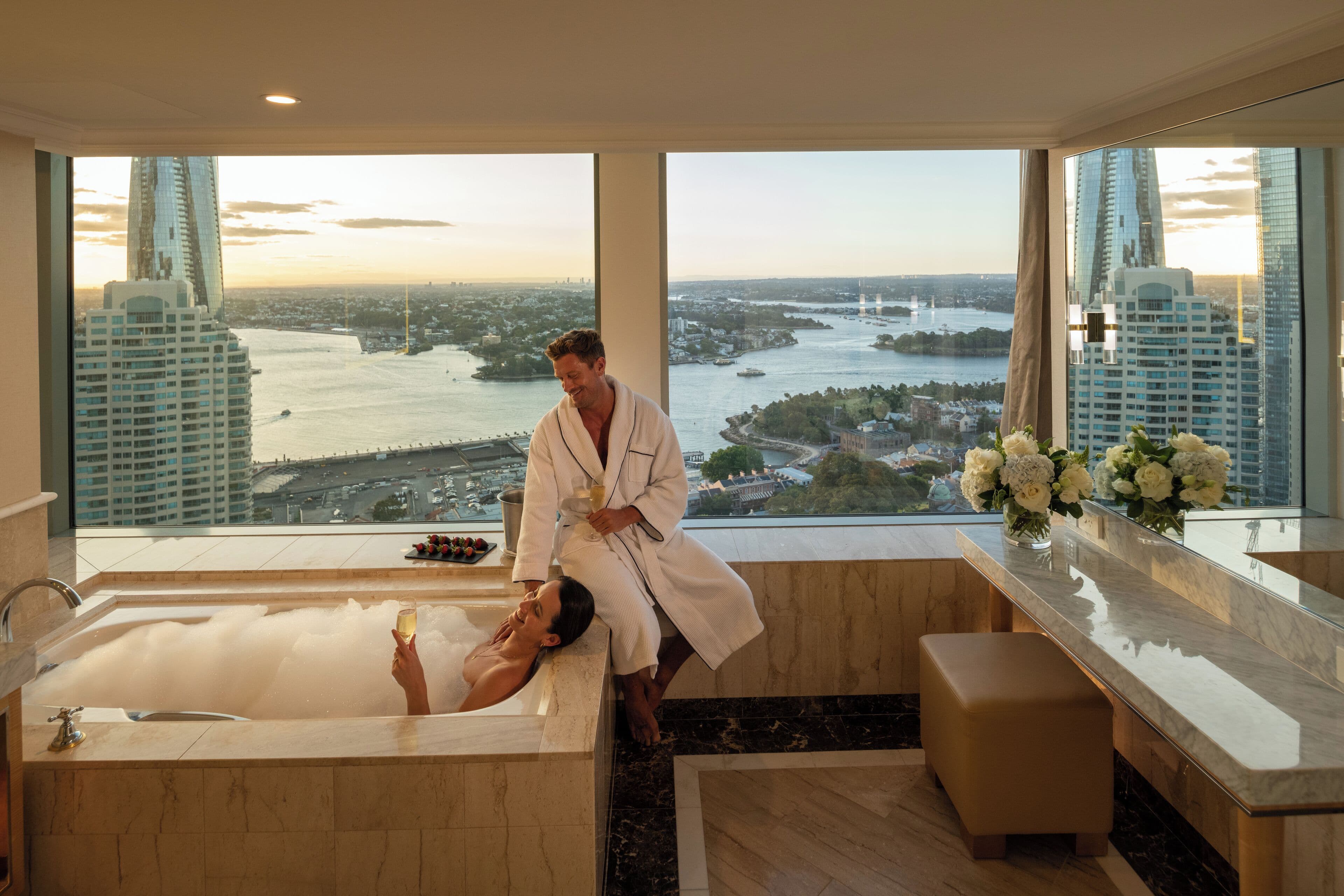 Shangri-La Sydney Horizon Club lounge